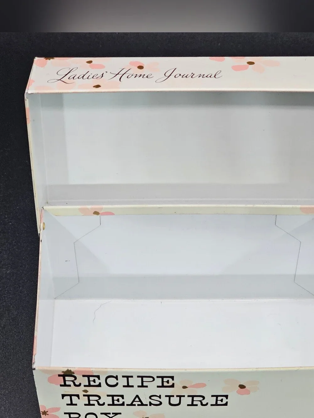 Vintage LADIES HOME JOURNAL Recipe Treasure Box - Empty
